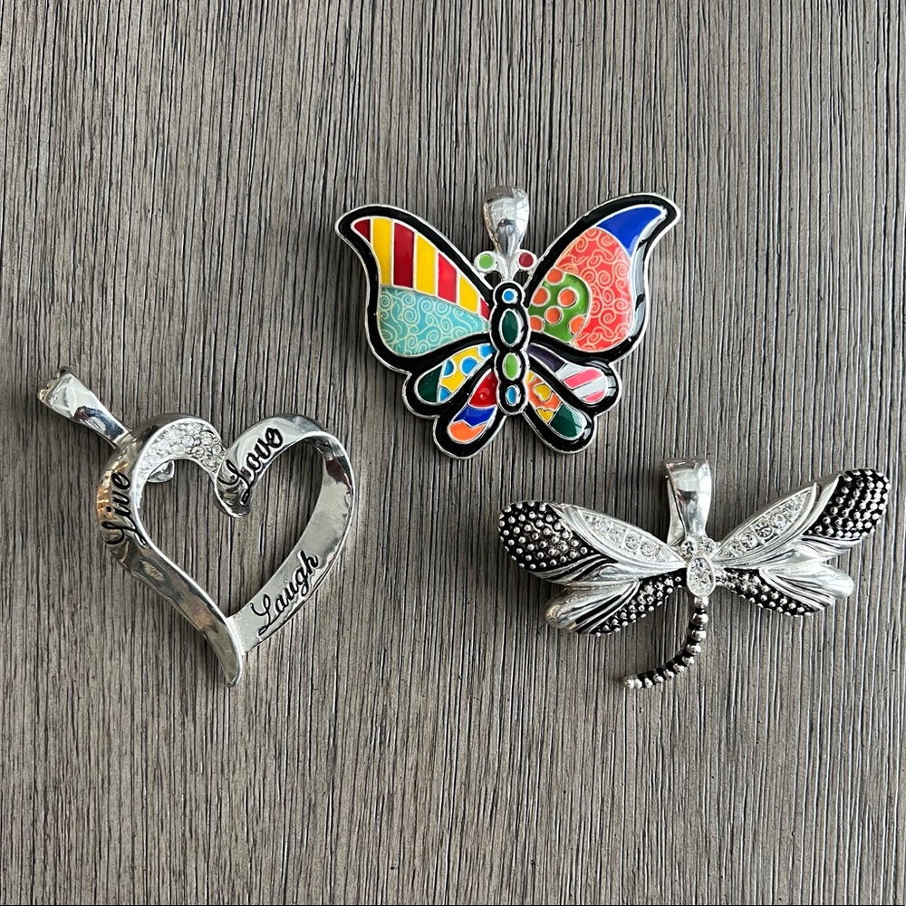 3 Pendants. Great condition.